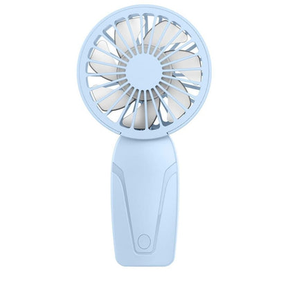 Portable Mini Hand Fan USB Rechargeable with 3 Speeds, Quiet Handheld Fan, Blue V1188-MS-325-1470