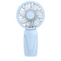 Portable Mini Hand Fan USB Rechargeable with 3 Speeds, Quiet Handheld Fan, Blue V1188-MS-325-1470