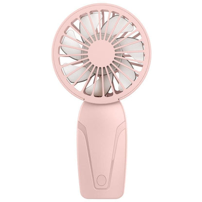 Portable Mini Hand Fan USB Rechargeable with 3 Speeds, Quiet Handheld Fan, Pink V1188-MS-325-1471