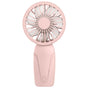 Portable Mini Hand Fan USB Rechargeable with 3 Speeds, Quiet Handheld Fan, Pink V1188-MS-325-1471