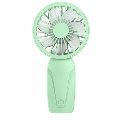 Portable Mini Hand Fan USB Rechargeable with 3 Speeds, Quiet Handheld Fan, Green V1188-MS-325-1472