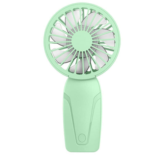 Portable Mini Hand Fan USB Rechargeable with 3 Speeds, Quiet Handheld Fan, Green V1188-MS-325-1472