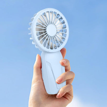 Portable Mini Hand Fan USB Rechargeable with 3 Speeds, Quiet Handheld Fan, White V1188-MS-325-1473