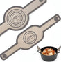2-Pack Nonstick Silicone Baking Mat with Long Handles, Gray V1188-MS-325-1486