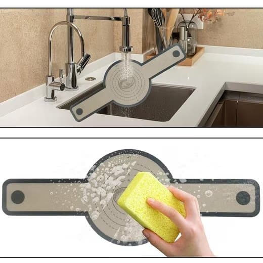 2-Pack Nonstick Silicone Baking Mat with Long Handles, Gray V1188-MS-325-1486