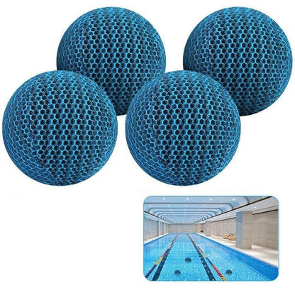 4-Pack 7 cm Reusable Filter Balls for Hot Tub and Pool Cleaning, Effective Suction V1188-MS-325-1492