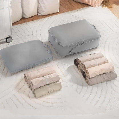 6-Piece Waterproof Travel Storage Bags Organizer, Pink, Compatible with All Brands V1188-MS-325-1498