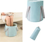 Foldable Foot Bath Tub 30x36cm, Blue, Portable for Home Travel Camping Spa Care, with Non-Slip Design V1188-MS-325-1505
