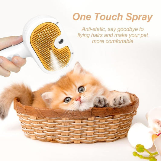 Pet Brush for Dogs and Cats, 20x11.5x8 cm, Effective Pressure Brush for Pet Fur Care V1188-MS-325-1513