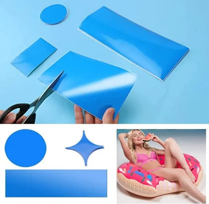 20 pcs PVC Pool Repair Kit, Self-Adhesive Waterproof Patches for Pools and Inflatables V1188-MS-325-1523