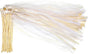 30 Pack Wedding & Party Decor Satin & Lace Ribbon Wands with Bells, 30cm Light Orange V1188-MS-325-1548