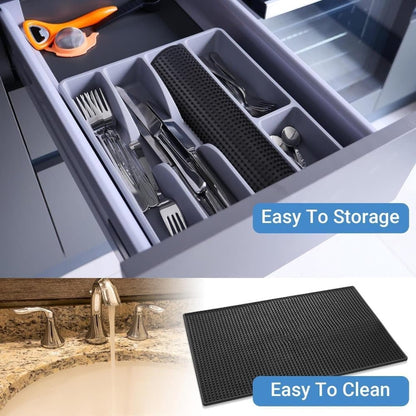 Non-Slip Dish Drying Mat 45x30cm, Bar Mat Dish Rack V1188-MS-325-1561