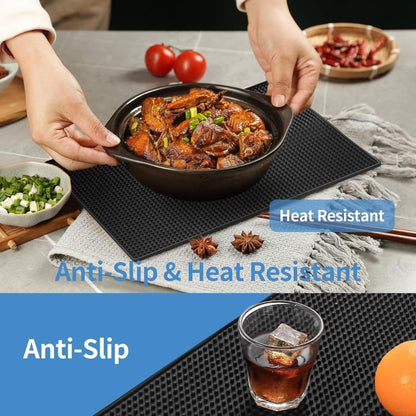 Non-Slip Dish Drying Mat 45x30cm, Bar Mat Dish Rack V1188-MS-325-1561