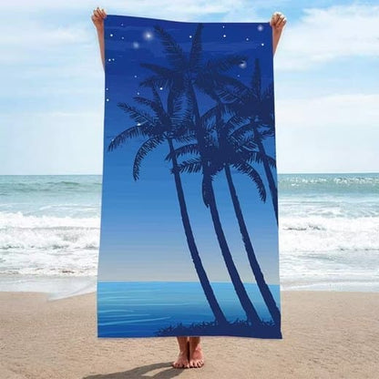 XXL Microfiber Beach Towel, Quick-Drying Lightweight Bath Towel for Beach, 70x140 cm V1188-MS-325-1563