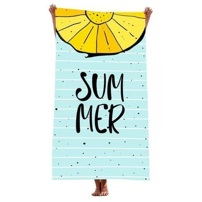 XXL Microfiber Beach Towel, Quick-Drying Lightweight Bath Towel for Beach, 70x140 cm V1188-MS-325-1564