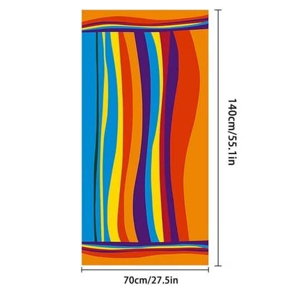 XXL Microfiber Beach Towel, Quick-Drying Lightweight Bath Towel for Beach, 70x140 cm V1188-MS-325-1564