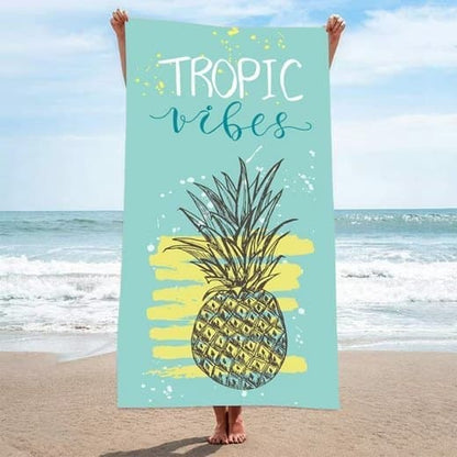 XXL Microfiber Beach Towel, Quick-Drying Lightweight Bath Towel for Beach, 70x140 cm V1188-MS-325-1565