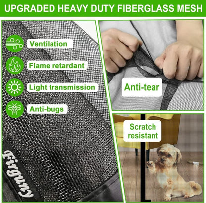 80 x 210 cm Magnetic Insect Screen Door, Automatic Closing, Durable and Scratch-Resistant, Breathable for V1188-MS-325-1571