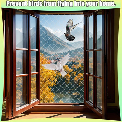 Cat protection net 1 pack, balcony and window safety net for cats, with Oral-B compatibility, 10X3M V1188-MS-325-1576