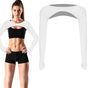 Breathable Quick-Dry Arm Warmers with Shoulder Protection and Thumb Holes, White V1188-MS-325-1593