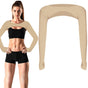 Breathable Quick-Dry Arm Warmers with Shoulder Protection and Thumb Holes, Wood V1188-MS-325-1594