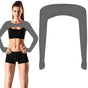 Breathable Quick-Dry Arm Warmers with Shoulder Protection and Thumb Holes, Dark Gray V1188-MS-325-1599