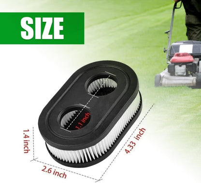 2-Pack Air Filter Compatible with Briggs & Stratton, Fits Models 593260 798452 V1188-MS-325-1638