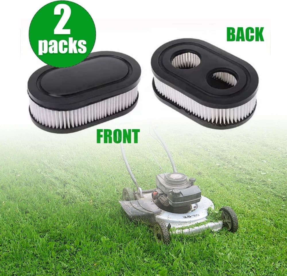 2-Pack Air Filter Compatible with Briggs & Stratton, Fits Models 593260 798452 V1188-MS-325-1638