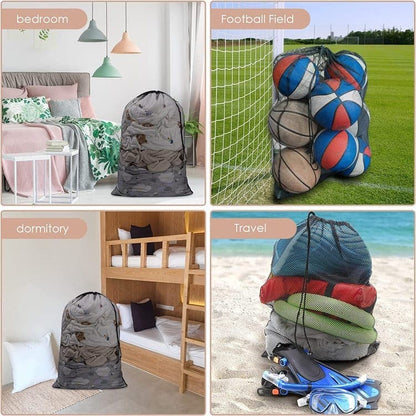 1-Pack Large Laundry Travel Bag, 60x90 cm, Black V1188-MS-325-1639