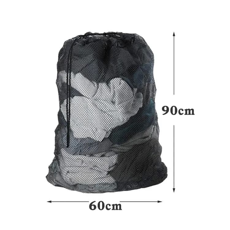 1-Pack Large Laundry Travel Bag, 60x90 cm, Black V1188-MS-325-1639