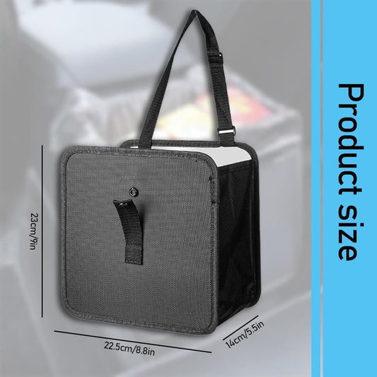Universal Car Back Seat Storage Bag, Waterproof Small Garbage Container for Travel and Car Interior, V1188-MS-325-1641