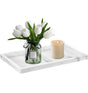 20 cm x 10 cm Silicone Storage Tray for Makeup and Small Items, Light Gray, Decorative Practical Organizer V1188-MS-325-1643