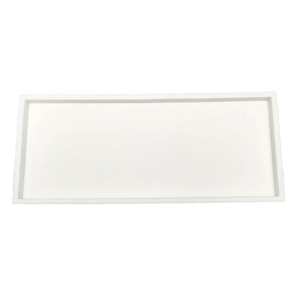 White silicone storage tray for makeup and small items, 30 cm x 12.5 cm V1188-MS-325-1645