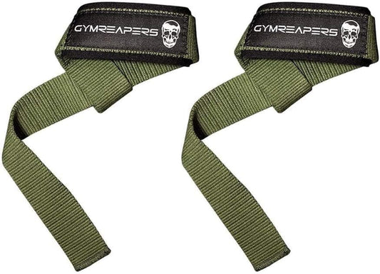 Lifting Wrist Straps for Weightlifting Bodybuilding, Compatible with Gymreapers, Dark Green V1188-MS-325-1648