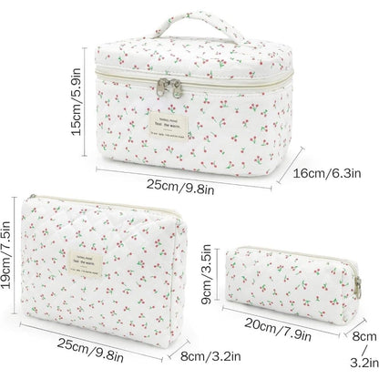 3-Pack Large Toiletry Bag, Size B V1188-MS-325-1662