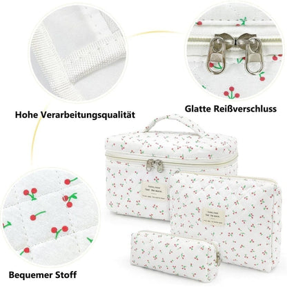3-Pack Large Toiletry Bag, Size B V1188-MS-325-1662