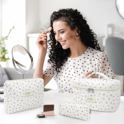 3-Pack Large Toiletry Bag, Size B V1188-MS-325-1662