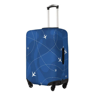 Reinforced Elastic Suitcase Cover Dustproof Durable Double-Sided Printing, 18-32 Inch XL V1188-MS-325-1668
