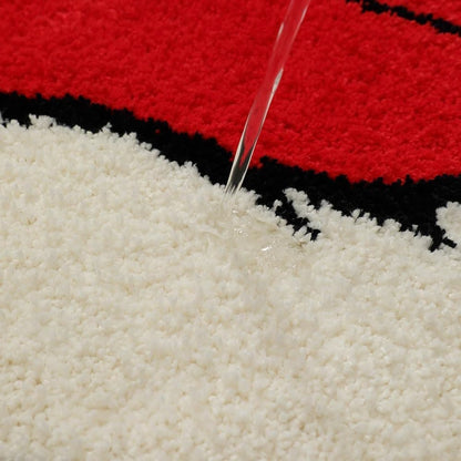 Christmas Santa Claus Bath Mat, Soft Non-Slip Absorbent, Machine Washable, for Living Room and Bathroom V1188-MS-325-1674