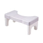 Non-Slip Toilet Stool, 40 x 21 cm, Wide Stomach Squatting Step for Bathroom Gray V1188-MS-325-1682