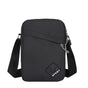 Multifunctional Waterproof Shoulder Bag, 2 Compartments, Black, 16x23x9cm V1188-MS-325-1686