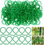 100 pcs Garden Plant Clips Plastic Ring for Vines Tomatoes Flowers, 1.2 inch V1188-MS-325-1690