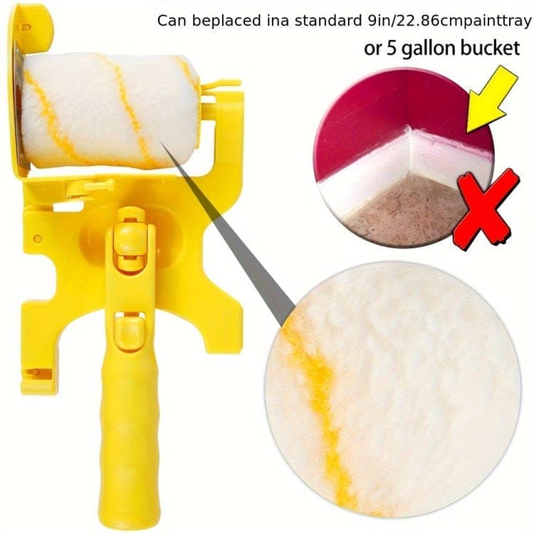 1 Set Paint Roller Set for Indoor Walls, Perfect for Precise Painting of Corners and Edges V1188-MS-325-1710