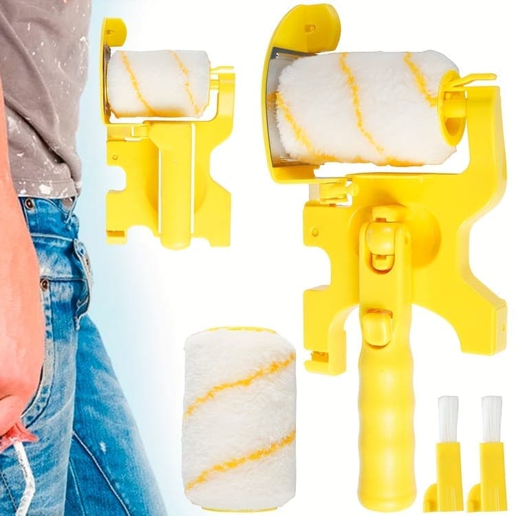 1 Set Paint Roller Set for Indoor Walls, Perfect for Precise Painting of Corners and Edges V1188-MS-325-1710