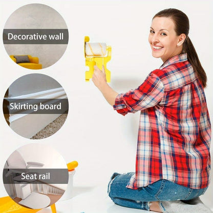 1 Set Paint Roller Set for Indoor Walls, Perfect for Precise Painting of Corners and Edges V1188-MS-325-1710
