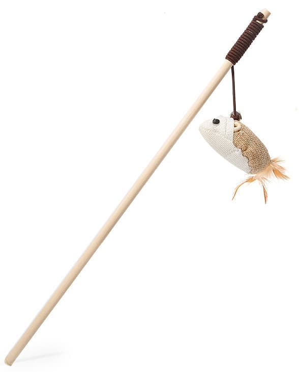 4 pcs Interactive Cat Toy with Bell and Teaser, for Playful Cats V1188-MS-325-1711