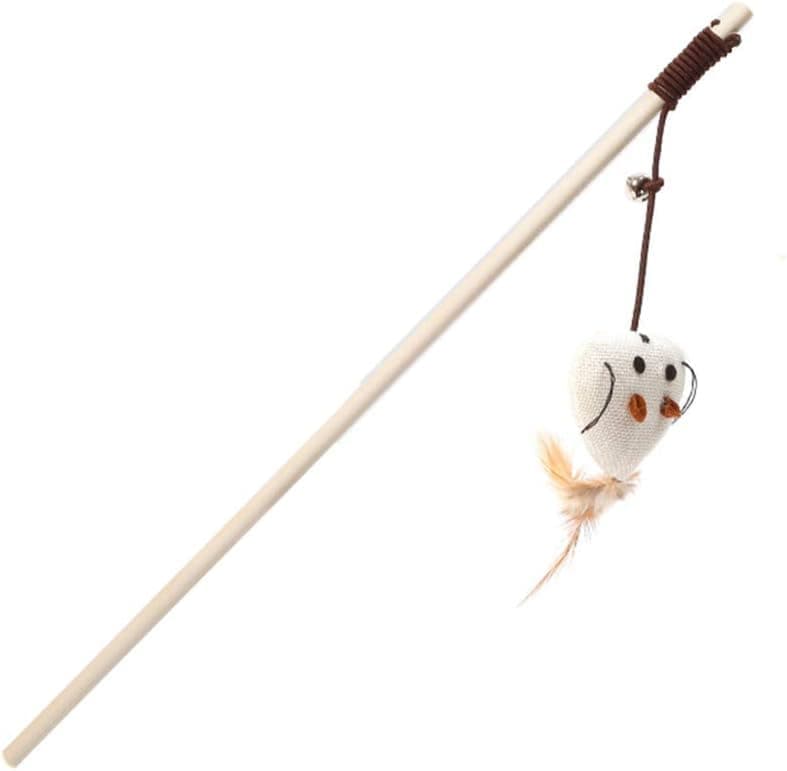 4 pcs Interactive Cat Toy with Bell and Teaser, for Playful Cats V1188-MS-325-1711