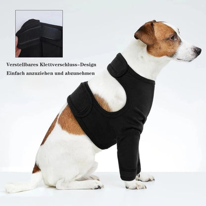 Dog Elbow Protector XL, Black, Breathable Elastic Post-Surgery Sleeve Prevents Licking and Biting V1188-MS-325-1724