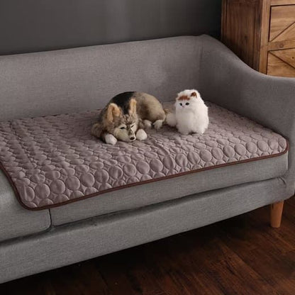 50x40cm Cooling Mat for Dogs and Cats, Breathable, Light Brown, with Multiple Colors Available V1188-MS-325-1740