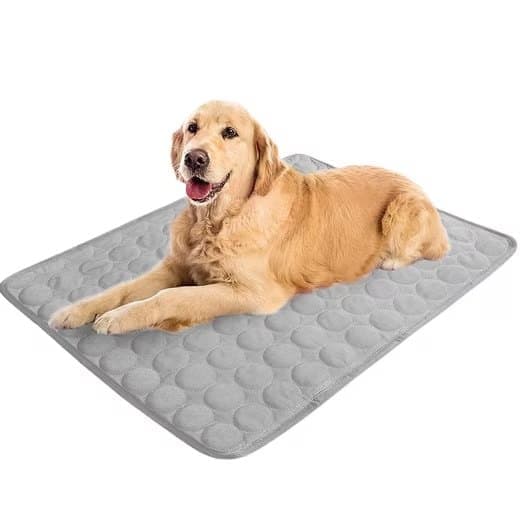 Cooling Mat for Dogs and Cats, 100x70cm, XL, Gray, Breathable in Multiple Colors V1188-MS-325-1748